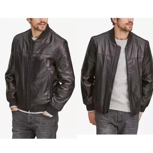 Marc New York by Andrew Marc Men’s Summit Leather Bomber Jacket size S NWT $625